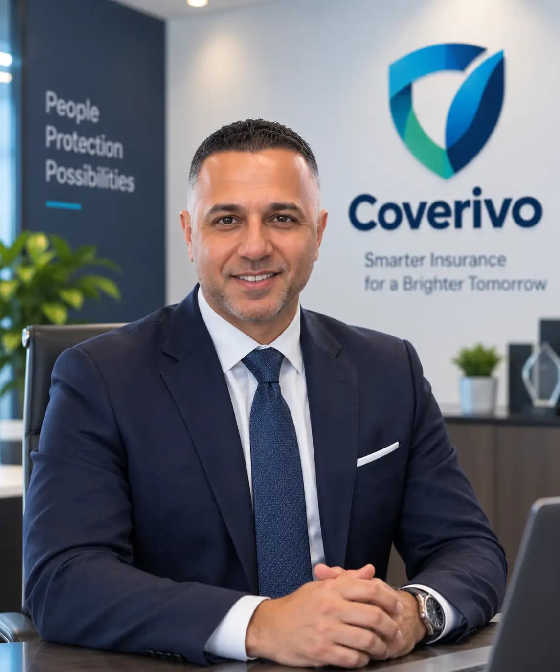 Fadi Elkhatib, Founder and Chief Executive Officer of Coverivo