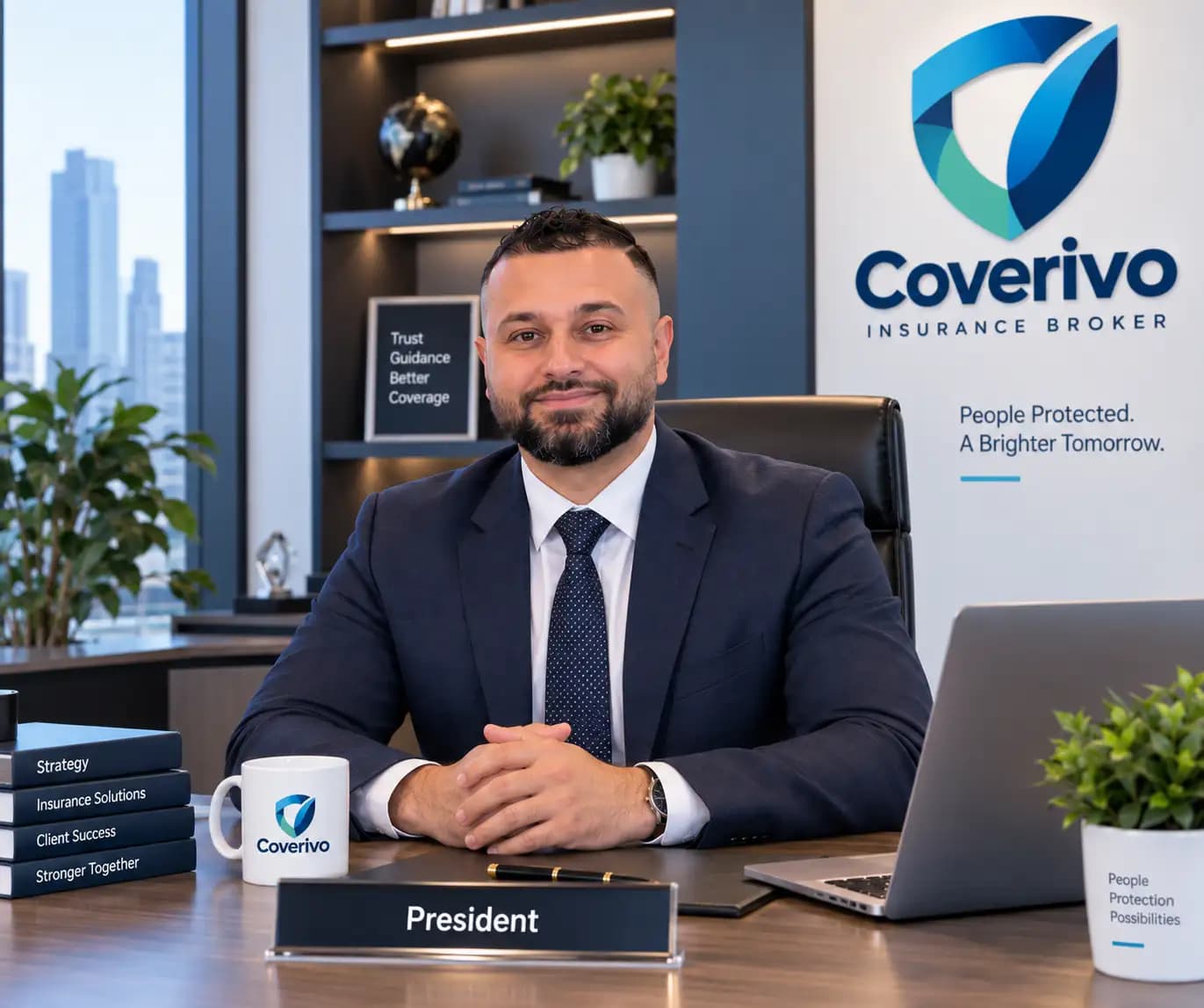 Mohammed Elkhatib, President of Coverivo